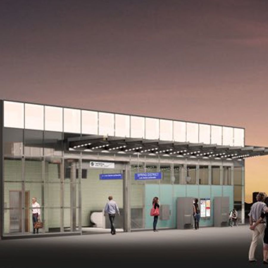 East Link Spring District/ 120th Station